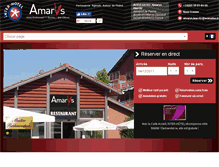 Tablet Screenshot of amarys-biarritz.com